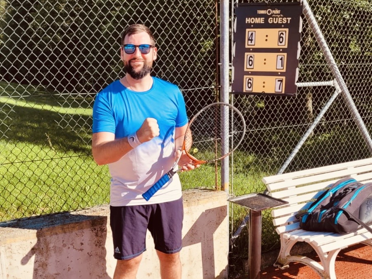 174 Reisekilometer für ein Doppel und dann als Matchwinner retour!  